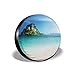 Produktbild BBABYY Tire Cover Tire Cover Wheel Covers,Grand Cliff In The Crystal Sea Water Tropic Island Scenery with Summer Beachfor SUV Truck Camper Travel Trailer Accessories 16 inch