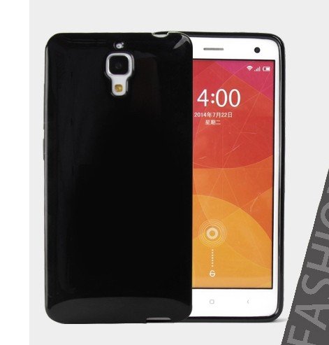 Prevoa       Protective TPU funda de silicona de gel para Xiaomi 4 M4 Mi4 Smartphone - Negro