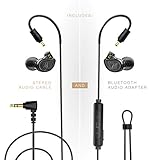ear monitors for musicians Der BTC2 Bluetooth-Audio-Adapter verfügt über HD-Audio mit Qualcomm aptX und aptX Low Latency Technologie, integriertes Headset mit Mikrofon und Fernbedienung sowie dynamische Audiooptimierung bei Bedarf mit verfügbaren Bass- und Vocal-Boost-Modi