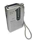 Con una cuerda de bolsillo o cinturón, puede estar en manos libres cuando se utiliza el aparato de radio