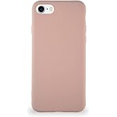 KZY İletişim Apple iPhone SE 2020 ile Uyumlu Kılıf Soft Premier Renkli Silikon Kapak - Pudra
