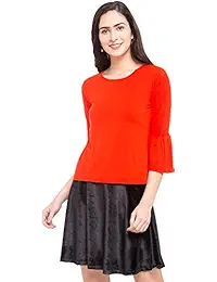 Globus Bell Sleeved Solid Top