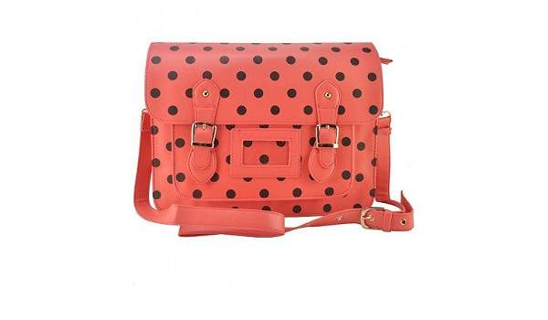 Women S Satchel Handbag Office Handbag Everyday Bag Polka Dots Patent Bows Style 1 Amazon Co Uk Shoes Bags