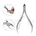 Anself Stainless Steel Cuticle Nippers Manicure Pedicure Nippers Tool