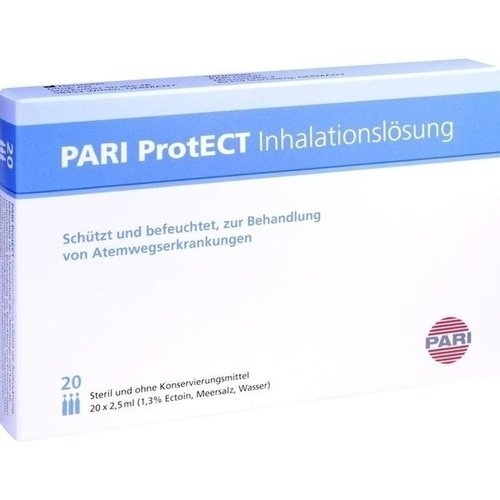 Pari Protect Inhalationslösung mit Ectoin Ampullen 20X2.5 ml