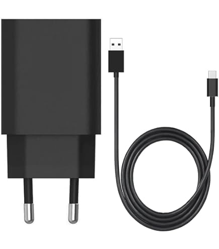Caricatore USB da Muro e cavo USB compatibile con Motorola moto g82 5G, USB-C 3.0, 2000mA Caricatore USB da Muro e cavo USB compatibile con Motorola moto g82 5G, USB-C 3.0, 2000mA