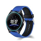 Lemumu V9 Herren Frau Schickes Armband/Smar twatch/Sport Schrittzähler Schlaf überwachen, um das Call Reminder Bluetooth Armband Schickes Armband für Ios Android, tragen Schwarz