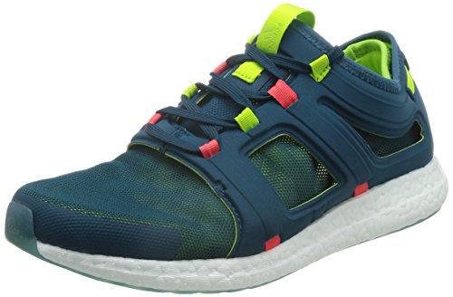 adidas Men’s CC Rocket M Running Shoes, Verde/Rojo (Minera/Seliso/Rojimp), 9.5