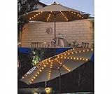 72 weiße langlebige LEDs, 8 Lichterketten, Anschlusskabel: 1,5 m, Abstand: 18 cm.