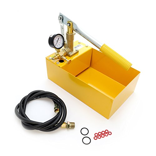 Abdrückpumpe bis 16 bar Druck und 13ml Hubmenge - 5 Liter Druckprüfpumpe / Testpumpe Prüfpumpe