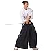 Produktbild Kendo Gi & Hakama Laido Outfit Baumwolle One Size M L XL Dunkelgrau & Weiß