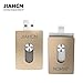 Produktbild JIAHCN [Apple Speicher Stick] 3 in 1 USB Flash Drive Laufwerk Memory Stick Speichergerät Festplatte 16GB 32GB 64GB für Apple iPhone SE/5/5s/5c/6/6 Plus/6s/6s Plus/iPod touch 5/iPod nano 7/iPad Mini 1/2/3/ iPad 4/ Pro/ Air 1/ 2/ Computer Mac Laptop PC (64GB)