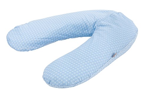 Preisvergleich Produktbild Traeumeland TT17211 Dream Rabbit Stillkissen, Blau