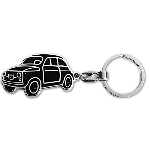 Price comparison product image Fiat 500 Keyring,  Made of Metal