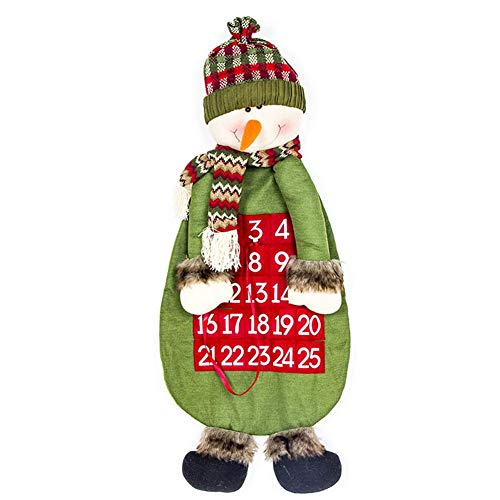 Preisvergleich Produktbild iStary 2018 Weihnachts Countdown-Kalender Puppen Mini Santa Claus Schneemann Rentier Geschenkanhänger Weihnachtsgeschenk Anhänger Für Weihnachten Adventskalender Geschenk Etiketten Christbaumschmuck