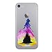 Produktbild I-CHOOSE LIMITED Disney Aquarell Case Handyhülle für Apple iPhone 5 5s SE mit Schirmschutz/Gel/TPU/Belle - Schloss