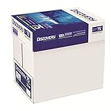 Papel de oficina ecológico Discovery - Pack de 5 resmas de papel A4, color blanco (5 x 500 folios)