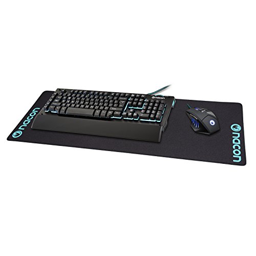 Nacon - PCMM-400 Alfombrilla Rat  n Gaming XXL de Neopreno  90 X 31 5 Cm  PC 