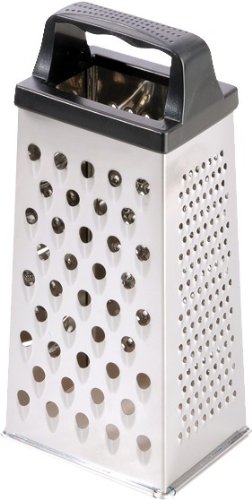 MM Spezial 1142HS70 Rohkostreibe 4-kant, Edelstahl, silber, 20 x 10 x 10 cm