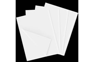 ZHNERY 80 feuilles de papier de soie blanc, 70 x 50 cm, pour emballage cadeau, loisirs créatifs, anniversaire, Noël, mariage, baby shower, décoration