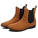 Produktbild Damen Wasser-Stiefel Elegante Wasserdichte Stiefel Gummi-Stiefeletten für Frauen Gartenarbeit Chelsea Rain Boot Regenstiefelette Gummistiefelette Stiefel Schwarz