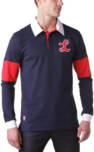 LOSC Polo Logo Men's Long-Sleeved Rugby Shirt