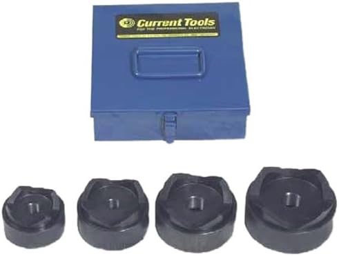 Current Tool 156 2-1/2-Inch to 4-Inch Knockout Punch and Die Set