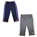 (Pack of 2) Puma Infant Sport Track Pants 0-3M Dark Blue & Grey