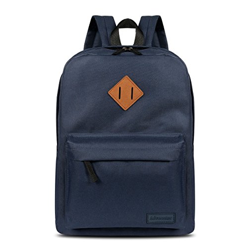 Advocator Casual Daypack Students School Solid Color Pig Nose Chic Simple Classic Sturdy Backpack Packsack Rucksacks Shoulders Bags for Girls Boys