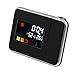 Produktbild Black Digital LCD Screen Weather Station Forecast Calendar Projector Snooze Alarm Clock 2 Modes Plastic Housing