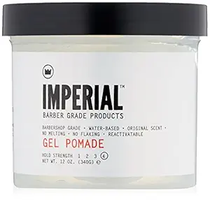 Imperial Barber Grade Products Gel Pomade, 12 oz