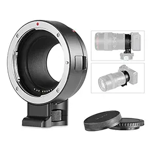 NEEWER EF to EOS M Mount Adapter, EF/EF-S Lens to EOS M Camera Autofocus Converter Ring with Removable Tripod Mount, Compatible with Canon EOS M M2 M3 M5 M6 M6 Mark II M10 M50 M50 Mark II M100 M200