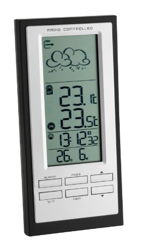 TFA Dostmann Funkwetterstation Accent 35.1094, silber