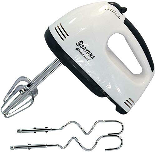Opina Electric Beater Hand Held High Speeds Roasting Appliances Cream Mixer Kitchen Baking Tool (300 Watt)