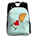 Produktbild best& I Love Tacos Printed Vintage College Backpack Student School Bookbag Rucksack Travel Daypack