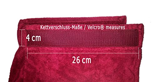 Arus-Saunakilt-Damen, Größe: L/XL, Farbe: Bordeaux - 4