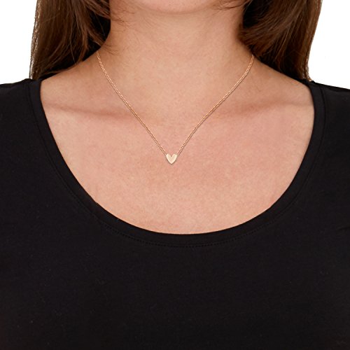 sOliver-Damen-Kette-45-cm-So-Pure-mit-Herz-Anhnger-925-Sterling-Silber-rosvergoldet