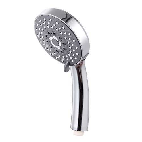 Dusche Kopf, gwcleo natur 5 Position Luxus Spa-Duschkopf Chrom universal - 2