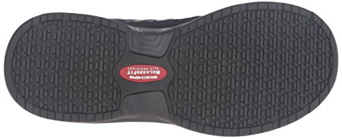 Skechers for Work Men's Conroe Searcy Work Shoe, Black, 7 M US