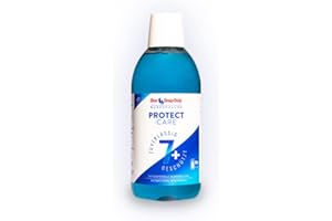 ‎ONE DROP ONLY One Drop Only - 500 ml Protect + Care Ready-to-Use Mouthwash Antibacterial / CPC Mouthwash without Alcohol Against Bad Breath for Daily Use