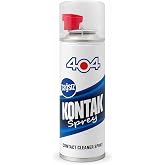 404 Yağsız Kontak Sprey 200 ml | Non Oil Oksit ve Kir Temizleyici | Elektronik Devre ve Kontak Temizleyici