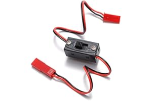Bluelover Interrupteur on/Off Connecteur Fiche Jst Homme Femme Fil pour Rc Li-Po Batterie