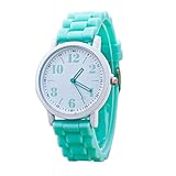 TianWlio Armbanduhren Damen Mode Silikon Motion Quarz Uhren