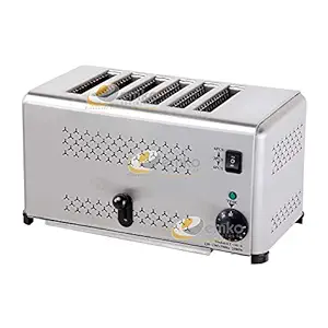 Bhavya Stainless Steel Commercial Conveyor Toaster, 200 Slices/Hour