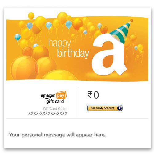 Birthday Gift Cards Buy Birthday Gift cards online at Amazon.in