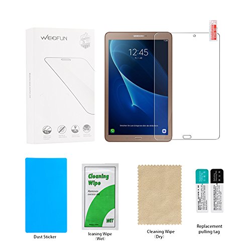 Samsung Galaxy Tab E 9.6 Panzerglas Schutzfolie, WEOFUN Ultra-klar Samsung Galaxy Tab E 9.6 Displayschutzfolie, Panzerfolie für Samsung Galaxy Tab E 9.6 Folie [0.33mm, Anti-Kratzen, Anti Fingerprint, 9H Härte] - 5