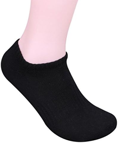 Socks, Manadlian 5 Pairs Summer Men Sports Breathable Plain Loafer Sneaker Socks Liner Low Cut Socks (Black, Free)