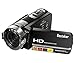 Produktbild Kamera Camcorder, Besteker FHD 1080P Max 24,0 Megapixeln Gesichtserkennung Infrarot-Nachtsicht Fernbedienung 16X Digitales Zoom Videokamera mit 3,0 Drehbarem TFT-LCD-Touchscreen