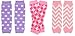 NEWBORN 3 pack of Baby boy or girl leg warmers (Girl Set 1) Color: Girl Set 1