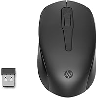 HP 150 Truly Ambidextrous Wireless Mouse, 2.4 GHz, 1600 DPI Optical Tracking, 12 Month Life Battery, Compatible with…